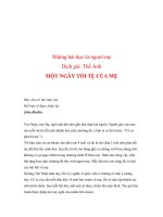 Những bài học từ người mẹ MỘT NGÀY TỒI TỆ CỦA MẸ pdf