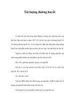 Tải lượng đường huyết ppt