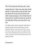Một số triệu chứng báo hiệu laptop sắp... hỏng! pps