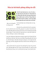 Món ăn bài thuốc phòng chống tảo tiết pdf