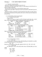 CẤU TRÚC DỮ LIỆU - CÁC KHÁI NIỆM CƠ BẢN pps