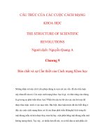 cấu trúc của các cuộc cách mạng khoa học chương 9 pps