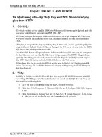 Kỹ thuật truy xuất SQL Server sử dụng giao thức HTTP ppt