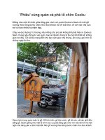 ''''Phiêu'''' cùng quán cà phê tổ chim Cooku potx