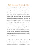 Thiếu vắng tư duy khi làm việc nhóm pptx