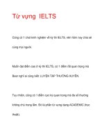 Từ vựng IELTS ppt