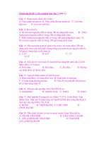 Tuyển tập bộ đề 4 trắc nghiệm hóa học ( phần 1) pot