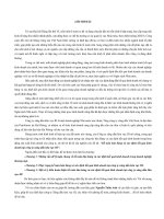 Luận văn: “Kế toán bán hàng và xác định kết quả kinh doanh tại công ty xăng dầu khu vực III” - phần 1 docx