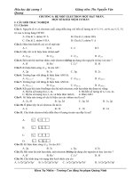 Hóa đại cương 1 - Bài tập chương 4 pdf