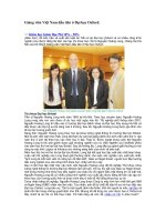 Giảng viên Việt Nam đầu tiên ở Đại học Oxford doc