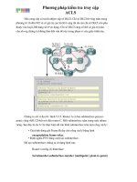 Tìm hiểu ACLS và cách test chỉ số DLCL phần 1 pot