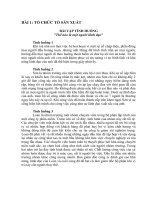 Bài 1: Tổ chức tổ sản xuất potx