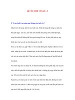 40 CÂU HỎI VÌ SAO - 3 pot