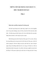 NHỮNG TIẾN BỘ TRONG CHẨN ĐOÁN VÀ ĐIỀU TRỊ BỆNH SỎI MẬT - Phần 2 docx