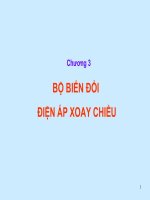 Đện tử tương tự - BỘ BIẾN ĐỔI ĐIỆN ÁP XOAY CHIỀU doc
