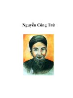 Nguyễn Công Trứ . pptx