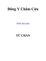 Đông Y Châm Cứu - TỨ CHẨN pps