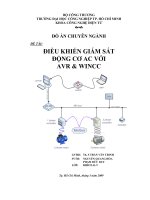 Điều khiển giám sát động cơ ac với avr và wincc