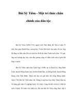 Bùi Sỹ Tiêm - Một trí thức chân chính của dân tộc doc