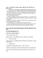 Ôn tập lịch sử Việt Nam - phần 1 potx