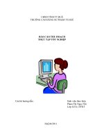 Báo cáo thực tập 