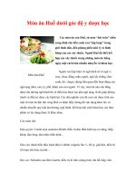 Món ăn Huế dưới góc độ y dược học pot