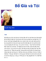 Bố Già và Tôi docx