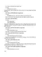 [Giao Thông Vận Tại] Lập Trình Pascal Đơn Giản Thiết Kế Đường Ô Tô - Ks.Doãn Hoa phần 8 pps