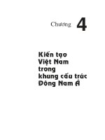 Địa chất Và tài nguyên dầu khí Việt Nam - Chương 4 ppsx