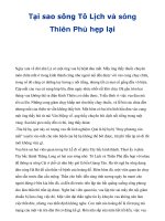 Tại sao sông Tô Lịch và sông Thiên Phù hẹp lại pdf