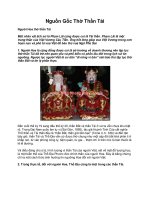 Nguồn Gốc Thờ Thần Tài pptx