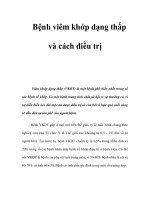 Bệnh viêm khớp dạng thấp và cách điều trị ppsx