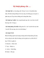 Kỹ thuật phỏng vấn …. pot