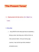 The Present Tense docx
