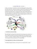 12 NGUYÊN TẮC TƯ DUY ppsx