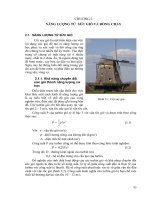 CHƯƠNG 3 - NĂNG LƯỢNG TỪ SỨC GIÓ VÀ DÒNG CHẢY pps