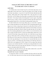 CHƯƠNG 10 : TÍCH CÁC BIỂU HIỆN CỦA GEN Ở CẤP ĐỘ CHỨC NĂNG CỦA BỘ GEN pps