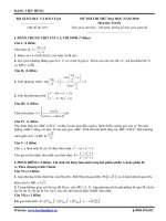 ĐỀ THI THỬ ĐẠI HỌC NĂM 2010 MÔN TOÁN ĐỀ 015 doc