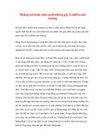 Những mô hình chăn nuôi không gây ô nhiễm môi trườngÐể hạn chế ô nhiễm pdf