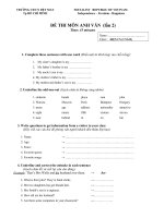 Đề thi anh văn trường cao đẳng dệt may doc