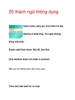 25 thành ngữ thông dụng pptx