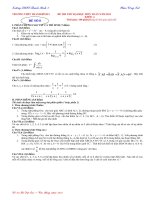 Đề thi thử đại học môn Toán năm 2011 của Trường THPT Thanh Bình 2 - Đề số 8 pps