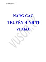 Nâng cao truyền hình ti vi màu pps