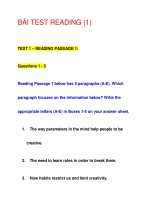 BÀI TEST READING (1) pot