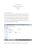 Hệ điều hành Windows 7 (phần 1) pps
