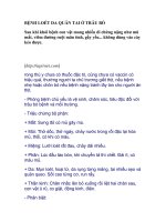 BỆNH LOÉT DA QUĂN TAI Ở TRÂU BÒ ppsx