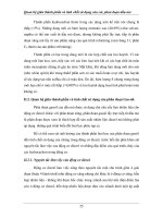 Xác định tính chất dầu mỏ dựa vào thành phần của nó phần 5 doc