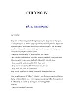 Bệnh Ngũ Quan - Chương IV - Bài 1,2 docx