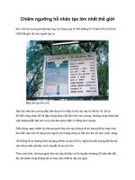 Chiêm ngưỡng hố nhân tạo lớn nhất thế giới docx