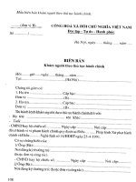 Giáo trình nghiệp vụ thư ký part 5 potx